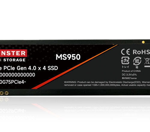 MS950シリーズ｜M.2 2280 PCIe® Gen4 ×4 NVMe SSD - Monster 