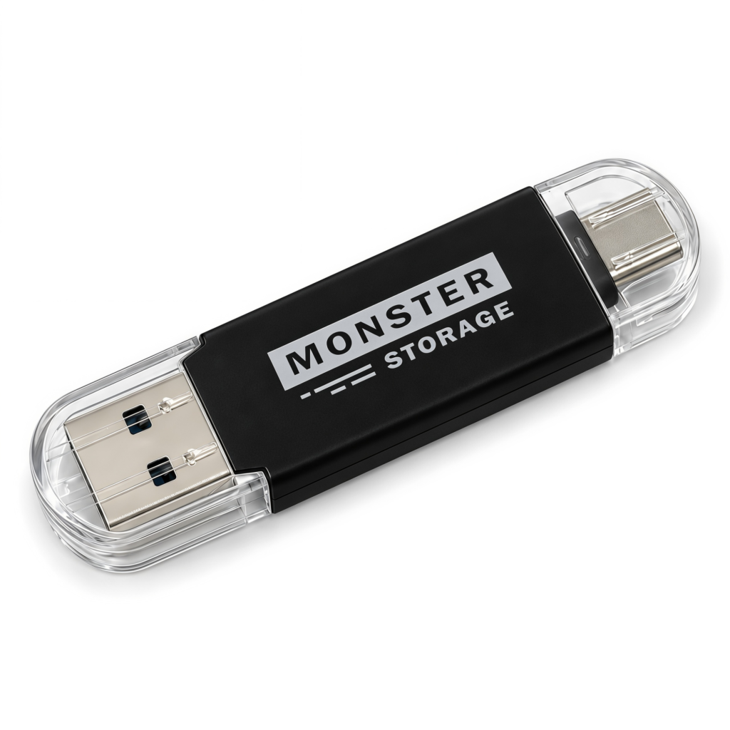 MS-AC064USB-BK｜台湾製 USBメモリー 64GB ブラック